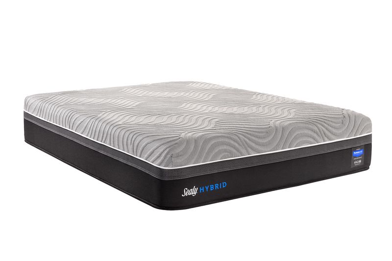 sealy posturepedic hybrid elite kelburn mattress king size