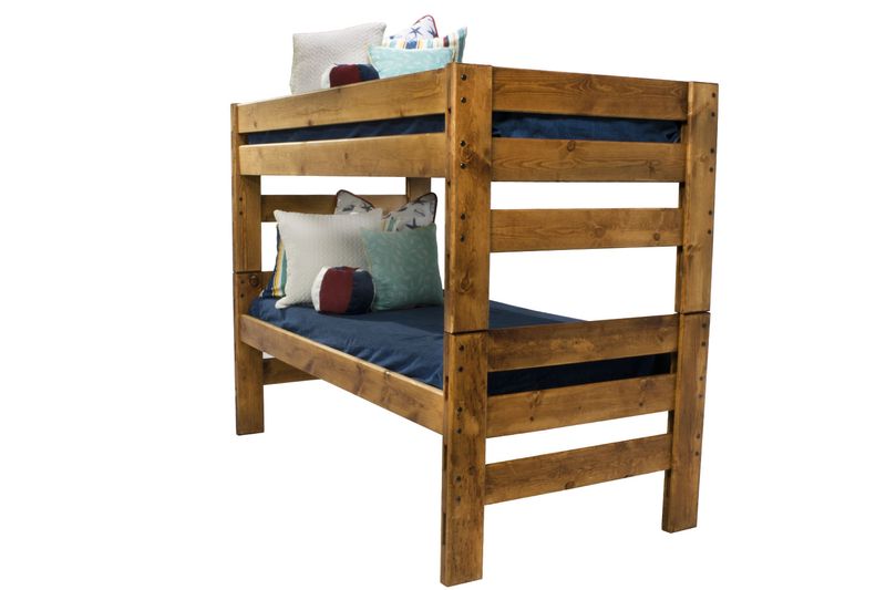 Young Pioneer Bunk Bed in Natural, Twin, Image 1