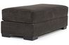 Oracle Ottoman in Sterling, Image 1