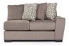 Oracle 1 Arm Loveseat in Sable, Right Facing, Down, Image 2