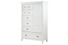 Bay Creek Chest w/ Door in White, Image 1