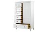 Bay Creek Chest w/ Door in White, Image 2