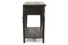Calistoga Sofa Table in Weathered Charcoal, Image 3