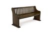 Stone Dining Bench in Light Gray, Image 1