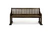 Stone Dining Bench in Light Gray, Image 2