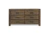 Meadow Panel Bed & Dresser & M, 