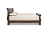 Versailles Sleigh Bed in Merlot, Eastern King, Image 2