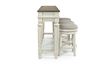 Realyn Barstool in White & Oatmeal, Swivel, Image 5