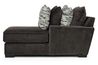 Oracle 1 Arm Chaise in Sterling, Right Facing, Image 3