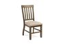 Stone Side Chair in Light Gray, Slat, Image 1