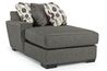 Oracle 1 Arm Chaise in Titanium, Left Facing, Image 1