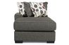 Oracle 1 Arm Chaise in Titanium, Left Facing, Image 2