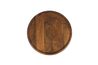 Carved Drum Accent Table in Mango, Image 4