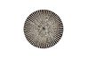 Capiz Drum Accent Table in Black, Image 3