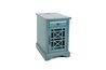 Skyy Chairside Table in Blue, Image 1