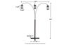 Maovesa Arc Floor Lamp in Bronze, Image 2