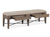Bay Creek Counter Height Bench in Dovetail Gray, Image 2