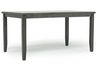 Palm Springs Dining Table & 6 Chairs in Gray, Image 9