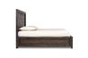 Ripley Panel Bed in Charcoal, Eastern King, Image 3