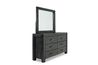 Meadow Panel Bed & Dresser & M, 