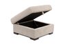 Claire Storage Cocktail Ottoman in Sand, Image 2