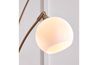 Taliya Arc Floor Lamp in Champagne/White, Image 3