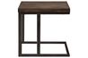 Johurst Chairside Table in Gray & Brown, Image 3