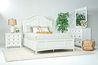 Bay Creek Arch Panel Bed in White, Queen, Image 5