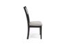 Gia Round Dining Table & 4 Chairs in Gray, Image 5