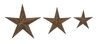 Farmhouse Metal Stars, Set of 3, Image 1