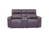 Rhys 2 Power Console Loveseat in Gray, Image 2
