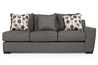 Oracle 1 Arm Sofa in Titanium, Right Facing, Down, Image 2