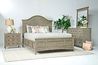 Bay Creek Arch Panel Bed in Light Gray, California King, Image 5
