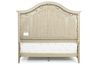Bay Creek Arch Panel Bed in Light Gray, California King, Image 4