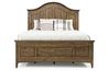 Bay Creek Arch Panel Bed w/ Storage in Nutmeg, Queen, Image 3