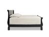 Versailles Sleigh Bed in Black, California King, Image 2