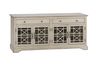 Skyy Media Console in Cream, 70 Inch, Image 1