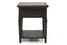 Calistoga End Table in Weathered Charcoal, Image 4