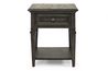 Calistoga End Table in Weathered Charcoal, Image 2