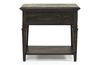 Calistoga End Table in Weathered Charcoal, Image 3