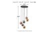 Adiana Pendant Light in Multi, Image 4