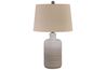 Marnina Table Lamp in Taupe, Image 1