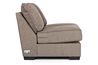 Oracle Armless Loveseat in Sable, Image 3