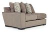 Oracle 1 Arm Loveseat in Sable, Left Facing, Down, Image 1