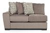 Oracle 1 Arm Loveseat in Sable, Left Facing, Down, Image 2