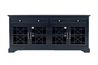 Skyy Media Console in Navy, 70 Inch, Image 2