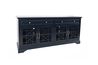 Skyy Media Console in Navy, 70 Inch, Image 1