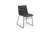 Ella Side Chair in Slate Leather, Image 1