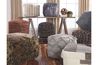 Adelphie Pouf in Natural/Gray, Image 3