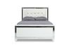 Valentino Panel Bed in White, California King, Image 2